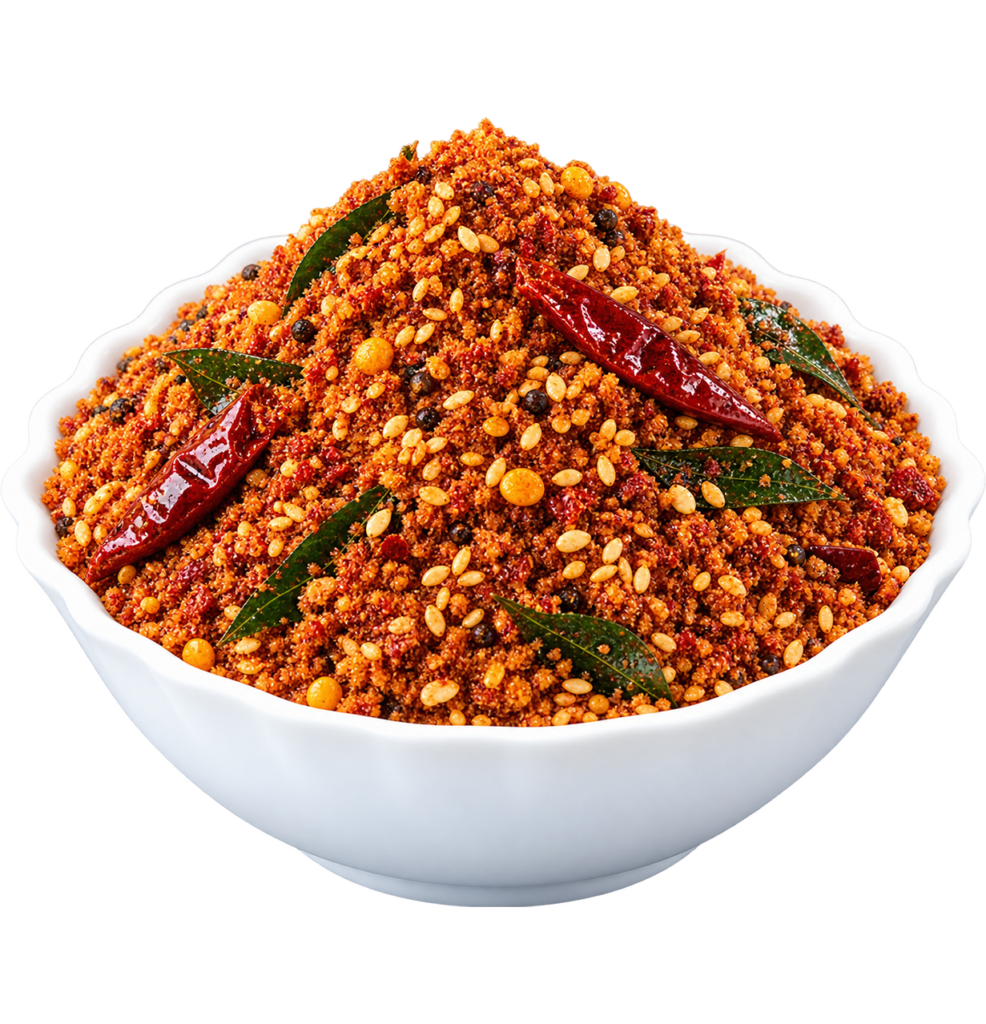 Nuvvula Karam Podi – Andhra Style
