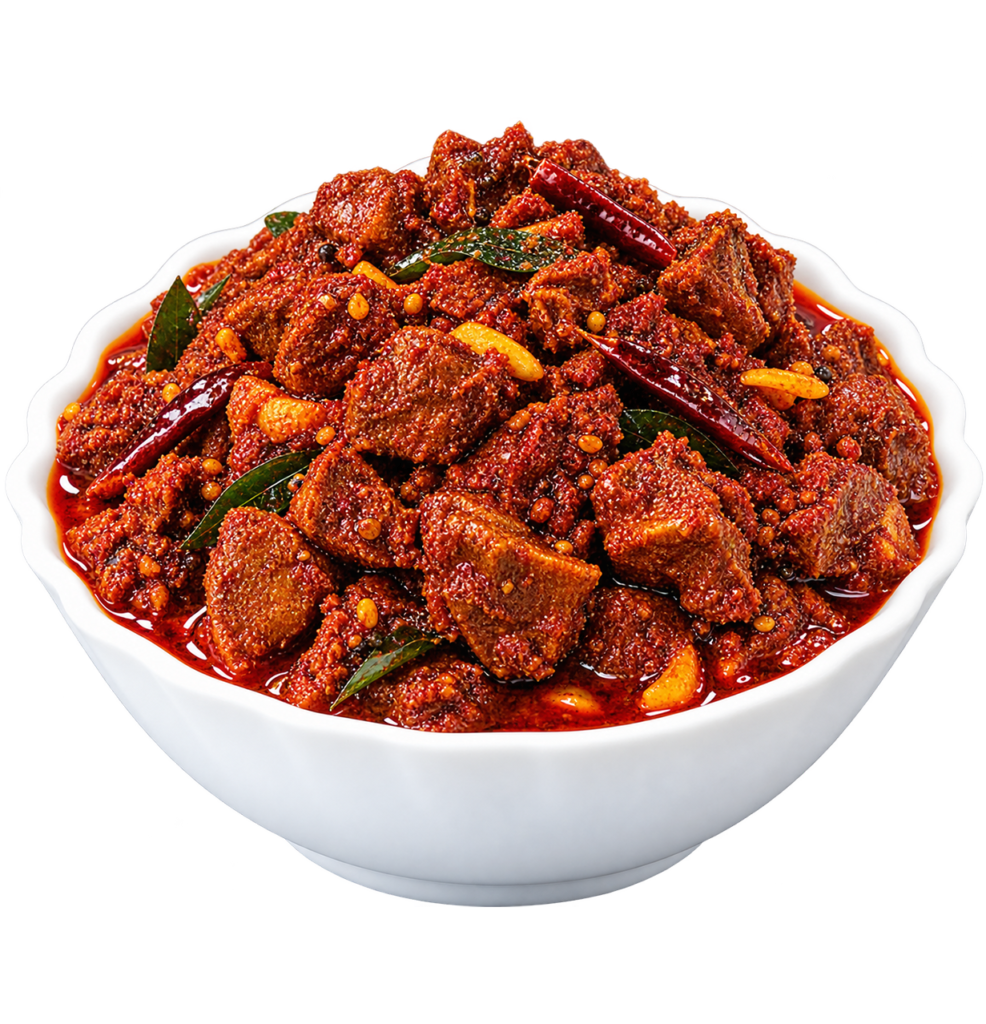 Mutton Boneless Pickle – Andhra Style